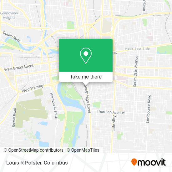 Louis R Polster map
