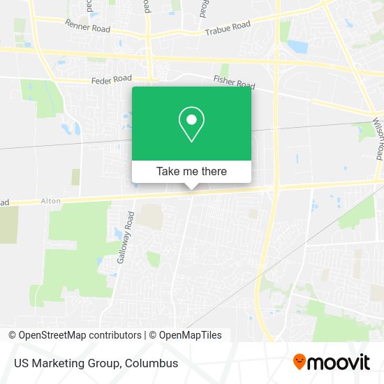 US Marketing Group map