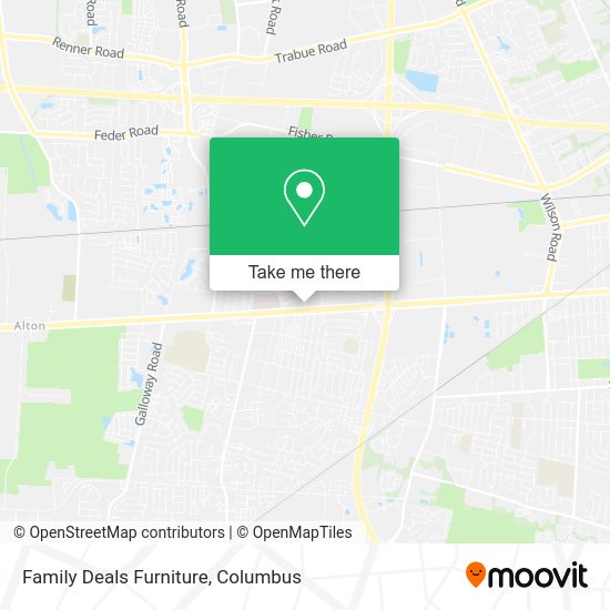 Family Deals Furniture map