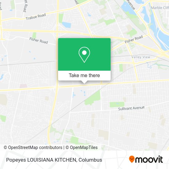 Popeyes LOUISIANA KITCHEN map