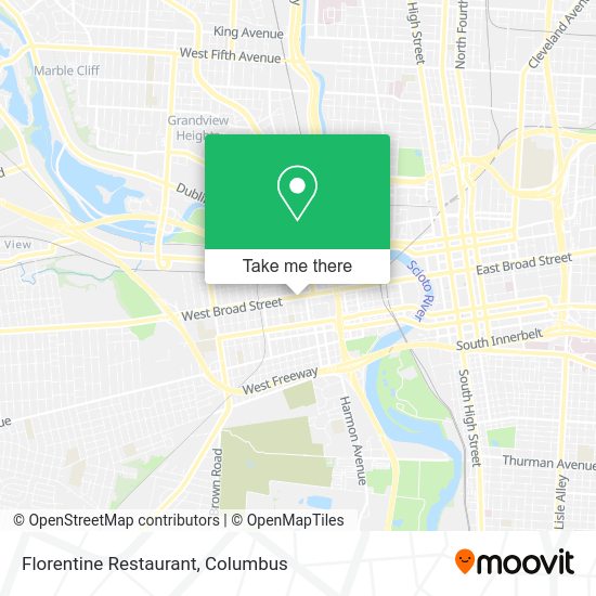 Mapa de Florentine Restaurant