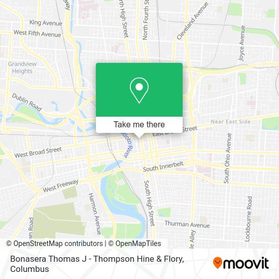 Bonasera Thomas J - Thompson Hine & Flory map