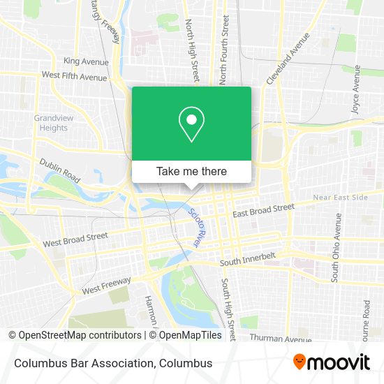 Mapa de Columbus Bar Association