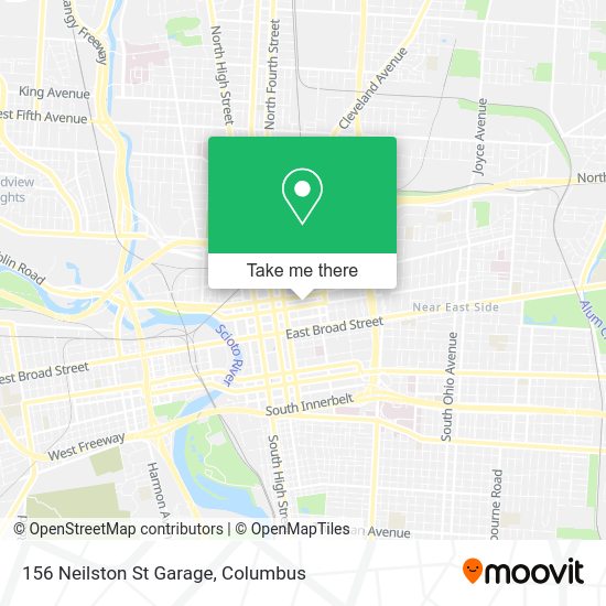 156 Neilston St Garage map