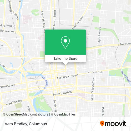 Mapa de Vera Bradley
