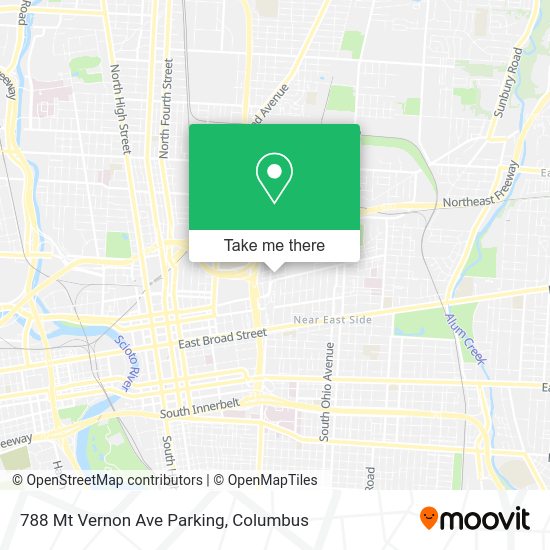 788 Mt Vernon Ave Parking map