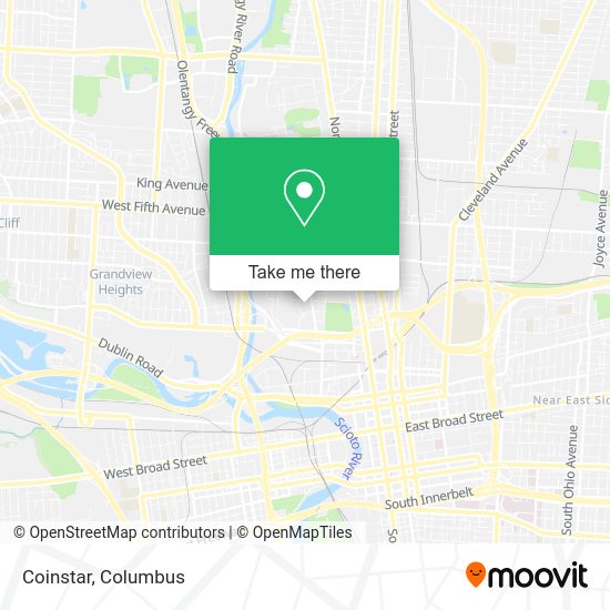 Mapa de Coinstar
