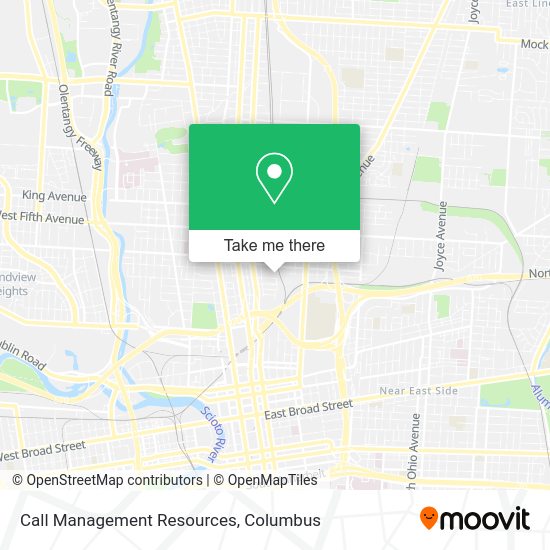 Call Management Resources map