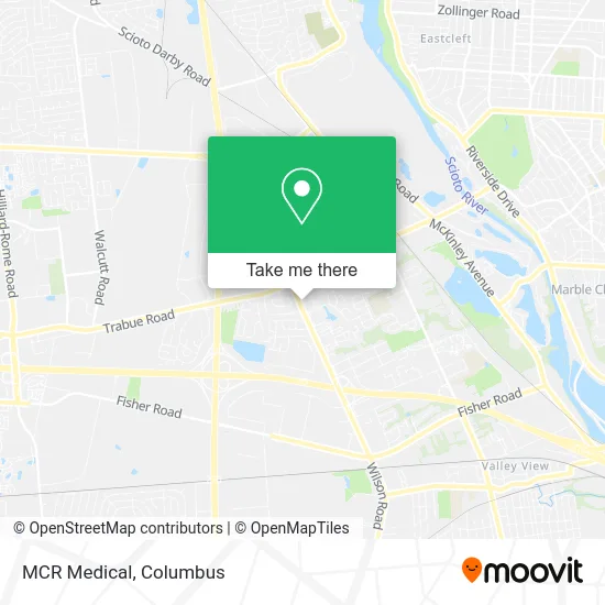 MCR Medical map