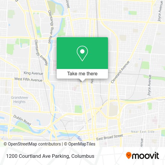 1200 Courtland Ave Parking map
