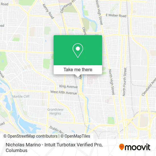 Mapa de Nicholas Marino - Intuit Turbotax Verified Pro