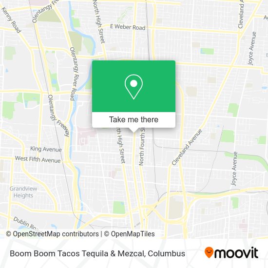 Mapa de Boom Boom Tacos Tequila & Mezcal