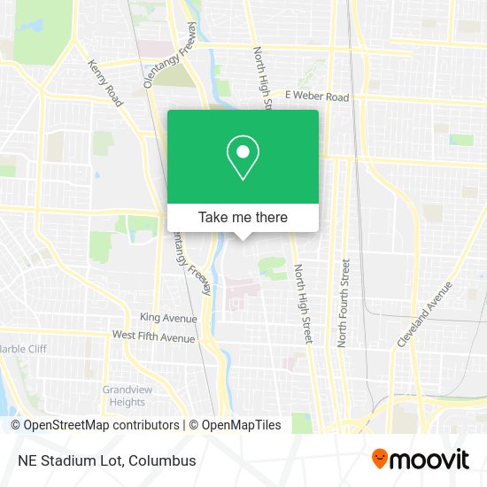 Mapa de NE Stadium Lot