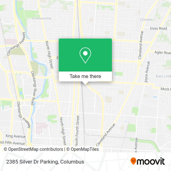 2385 Silver Dr Parking map