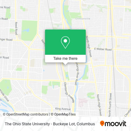 The Ohio State University - Buckeye Lot map