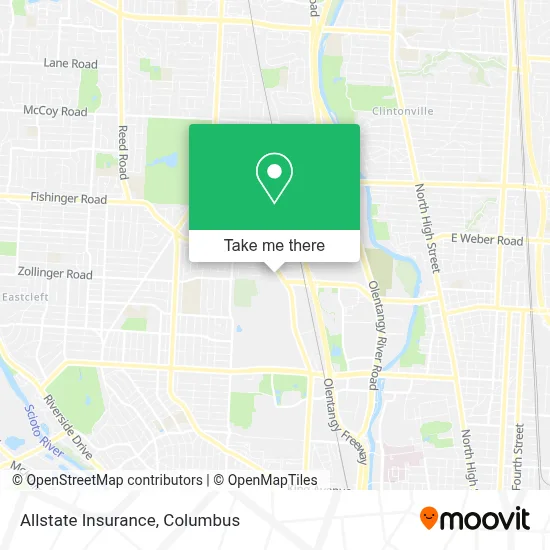 Allstate Insurance map