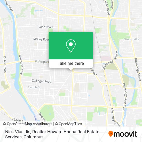Nick Vlasidis, Realtor Howard Hanna Real Estate Services map