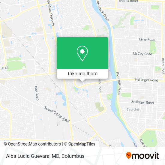 Alba Lucia Guevara, MD map