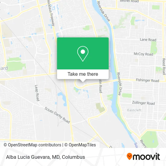 Alba Lucia Guevara, MD map