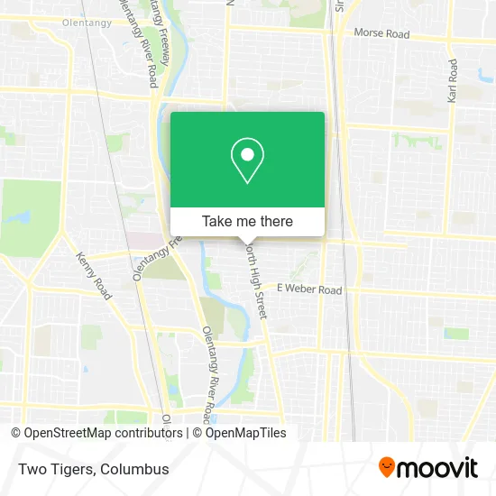 Mapa de Two Tigers