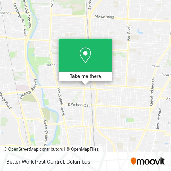 Better Work Pest Control map