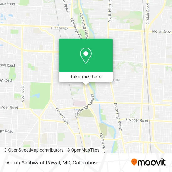 Mapa de Varun Yeshwant Rawal, MD