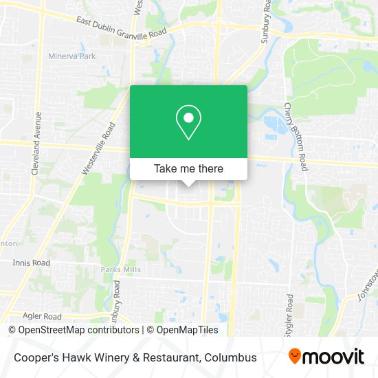 Cooper's Hawk Winery & Restaurant map