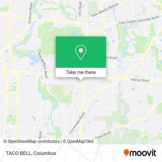 Mapa de TACO BELL