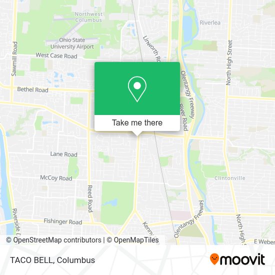 Mapa de TACO BELL