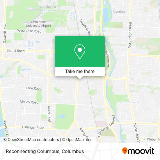 Mapa de Reconnecting Columbus