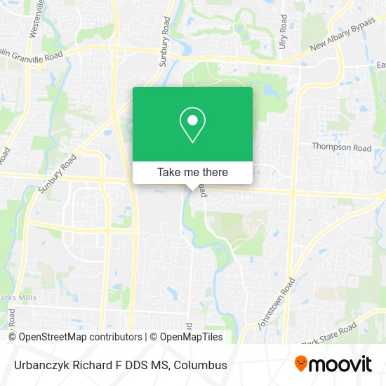 Mapa de Urbanczyk Richard F DDS MS