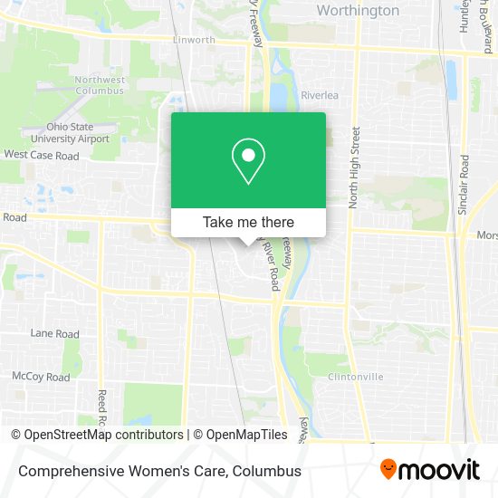 Comprehensive Women's Care map