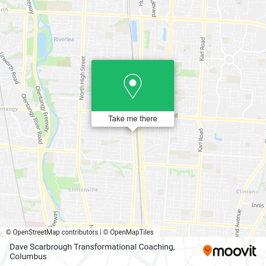 Dave Scarbrough Transformational Coaching map