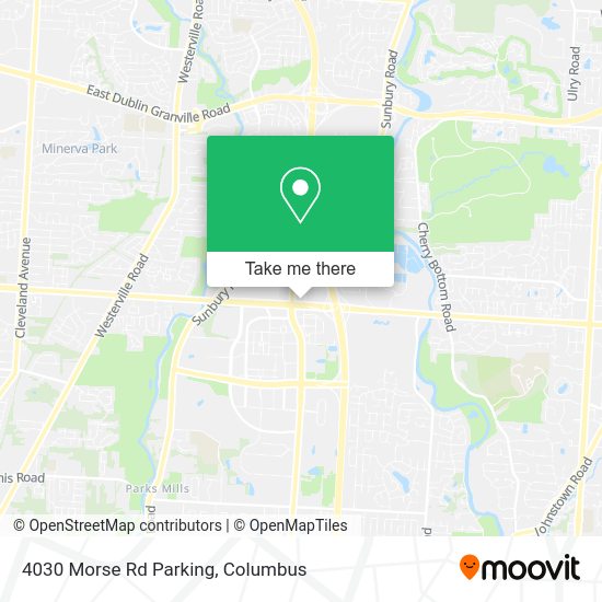 Mapa de 4030 Morse Rd Parking