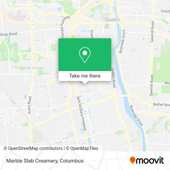 Mapa de Marble Slab Creamery
