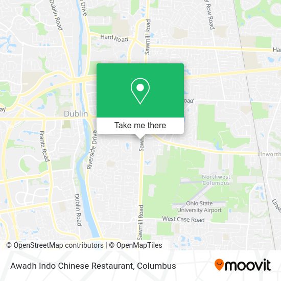 Mapa de Awadh Indo Chinese Restaurant