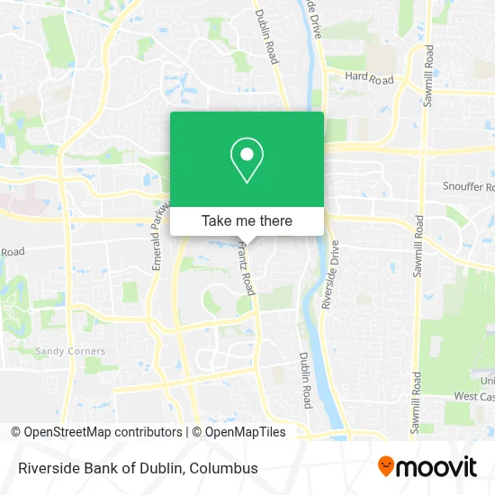 Riverside Bank of Dublin map
