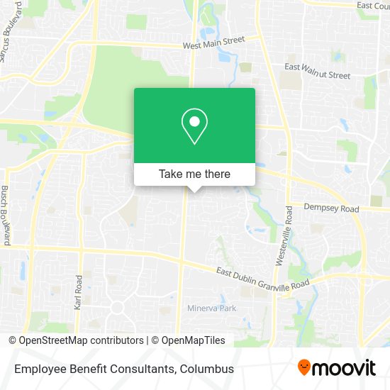 Employee Benefit Consultants map
