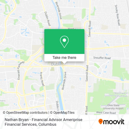 Nathan Bryan - Financial Advisor Ameriprise Financial Services map