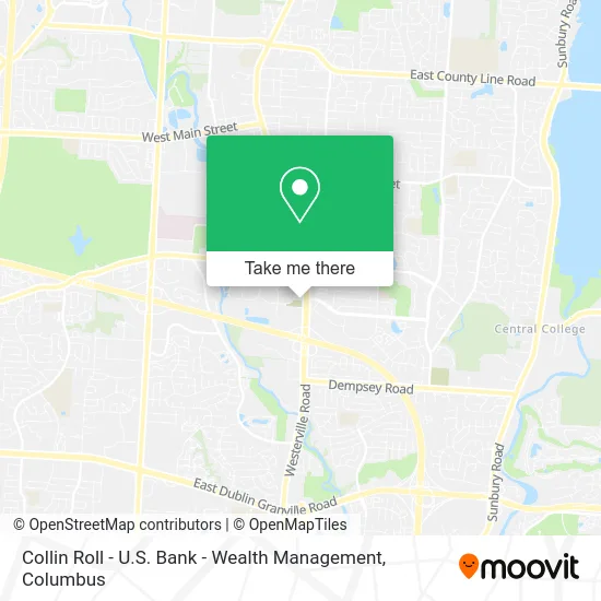 Mapa de Collin Roll - U.S. Bank - Wealth Management
