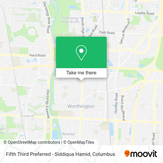 Mapa de Fifth Third Preferred - Siddiqua Hamid