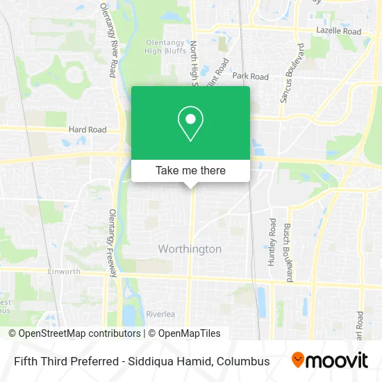 Mapa de Fifth Third Preferred - Siddiqua Hamid