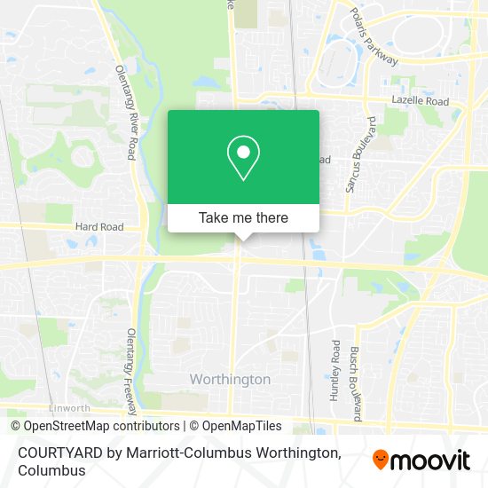 COURTYARD by Marriott-Columbus Worthington map
