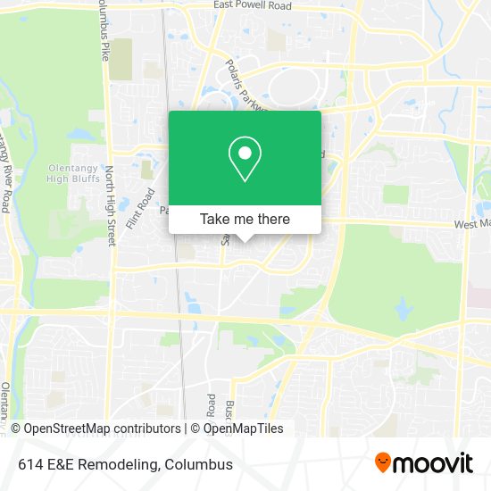 Mapa de 614 E&E Remodeling