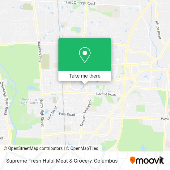 Supreme Fresh Halal Meat & Grocery map