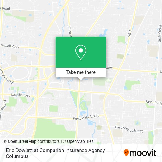 Mapa de Eric Dowiatt at Comparion Insurance Agency