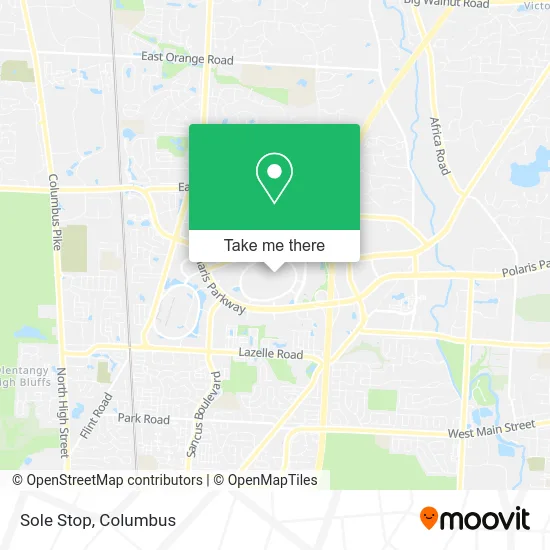 Sole Stop map