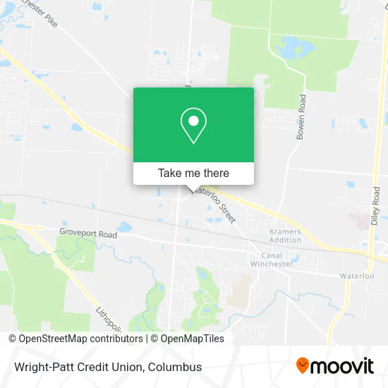 Mapa de Wright-Patt Credit Union
