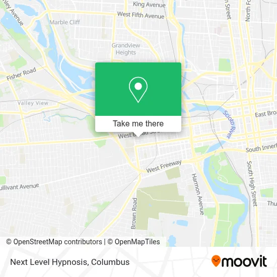 Next Level Hypnosis map