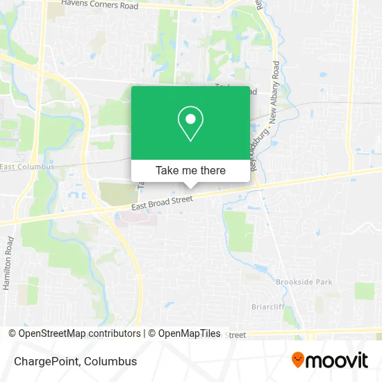 ChargePoint map